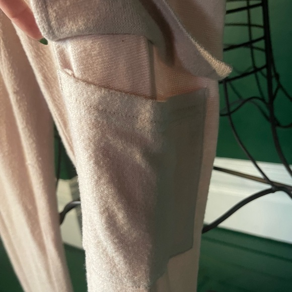 Venus Cozy Hacci Duster and Jogger Set in Khaki - Picture 12 of 15